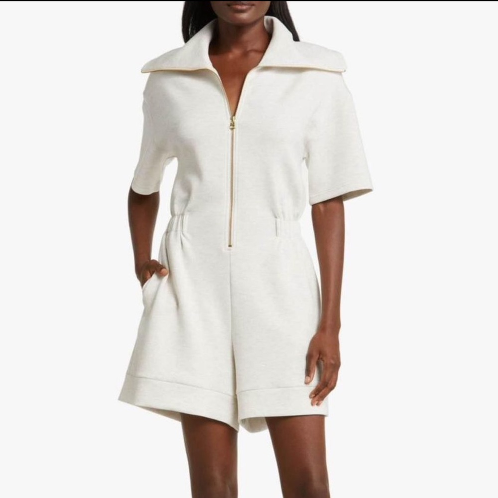 Varley Doublesoft Romper worn once
